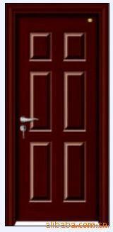 cj017高分子免漆模壓門環保。防潮。_模壓門_福州市晉安區宸居木門加工廠